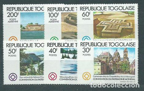 Sellos: Togo - Correo Yvert 1044/7+A 454/5 ** Mnh Astro