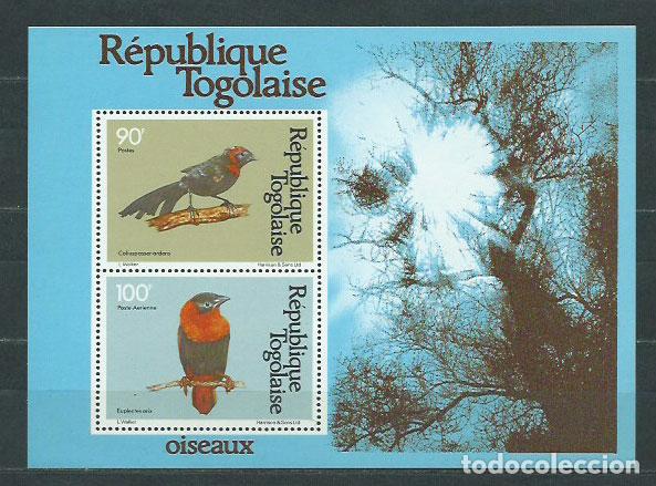 Selos: Togo - Hojas Yvert 150 ** Mnh Fauna aves