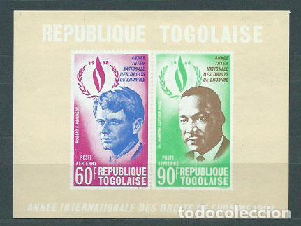 Sellos: Togo - Hojas Yvert 35 ** Mnh Personajes