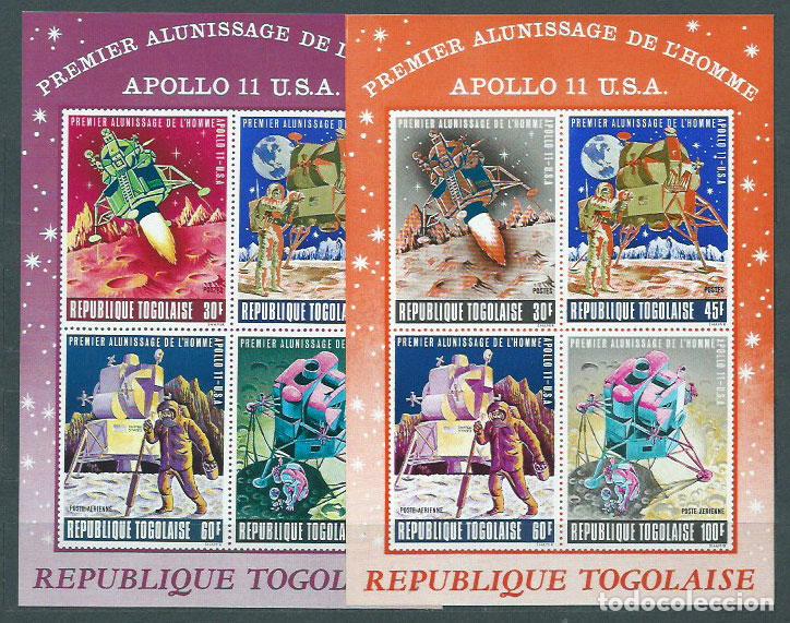 Sellos: Togo - Hojas Yvert 37+39 ** Mnh Astro