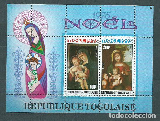 Sellos: Togo - Hojas Yvert 89 ** Mnh Navidad
