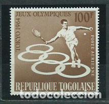 Sellos: Togo - Aereo Yvert 45 ** Mnh Olimpiadas de Toquio