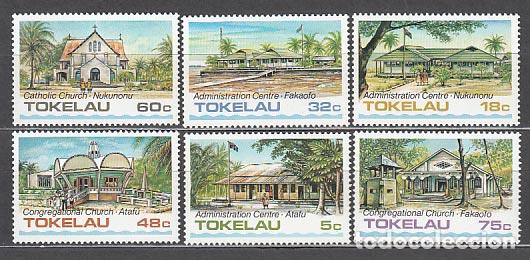 Briefmarken: Tokelau - Correo Yvert 124/9 ** Mnh Arquitectura