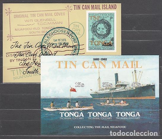Briefmarken: Tonga - Hojas Yvert 2/3 ** Mnh