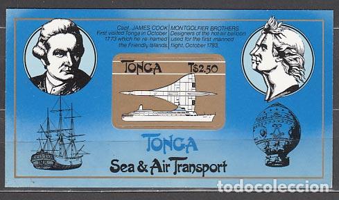 Sellos: Tonga - Hojas Yvert 4 ** Mnh Barcos