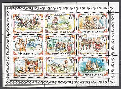 Francobolli: Tristan da Cunha - Hojas Yvert 11 ** Mnh Navidad