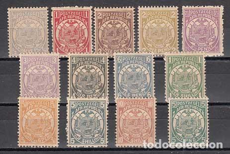 Francobolli: Transwaal - Correo Yvert 74/86 * Mh Alg&uacute;n punto &oacute;xido