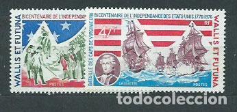 Francobolli: Wallis y Futuna - Correo Yvert 190/1 ** Mnh