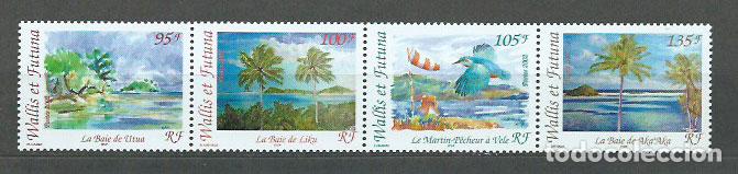 Briefmarken: Wallis y Futuna - Correo Yvert 578/81 ** Mnh Paisajes