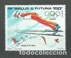 Briefmarken: Wallis y Futuna - Correo Yvert 425 ** Mnh Deportes. Olimpiadas de Albertville