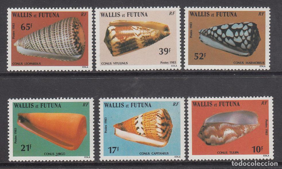 Francobolli: Wallis y Futuna - Correo Yvert 306/11 * Mh Fauna conchas