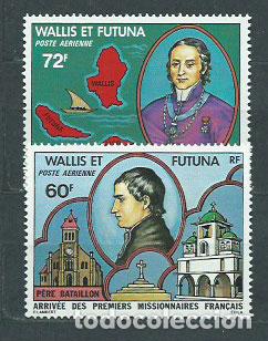 Briefmarken: Wallis y Futuna - Aereo Yvert 82/3 * Mh Personaje