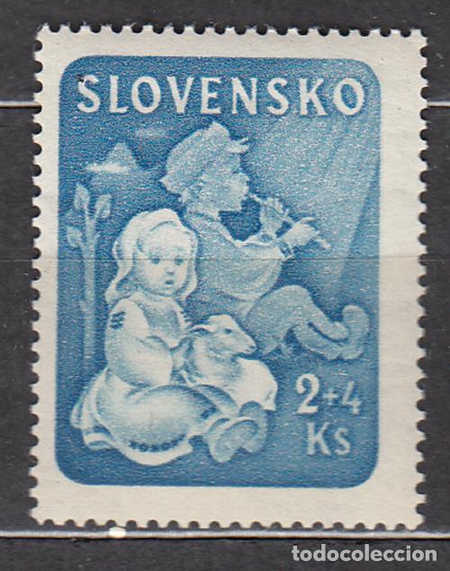 Francobolli: Eslovaquia - Correo 1944 Yvert 117 ** Mnh Para la Infancia