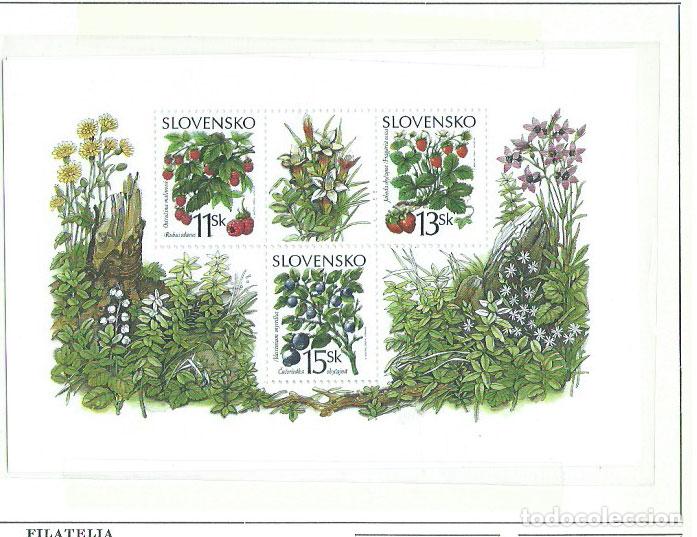 Selos: Eslovaquia - Correo 2000 Yvert 327/9 ** Mnh Flora