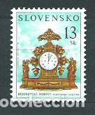 Selos: Eslovaquia - Correo 2001 Yvert 339 ** Mnh Reloj