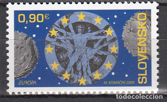 Selos: Eslovaquia Correo 2009 Yvert 538 ** Mnh Astro