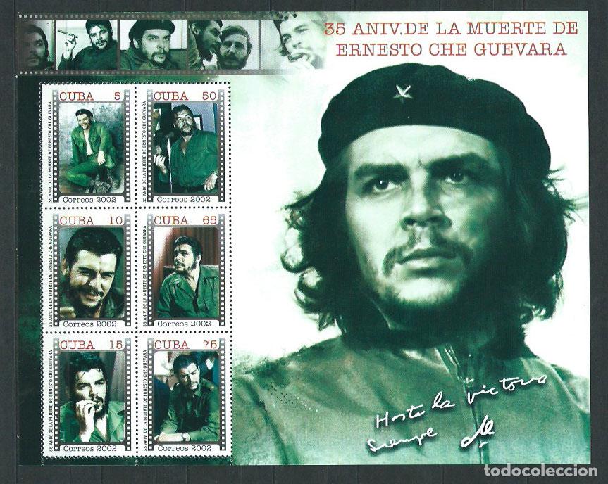 Stamps: Cuba - Correo 2002 Yvert 4026/31 Minihoja ** Mnh Che Guevara