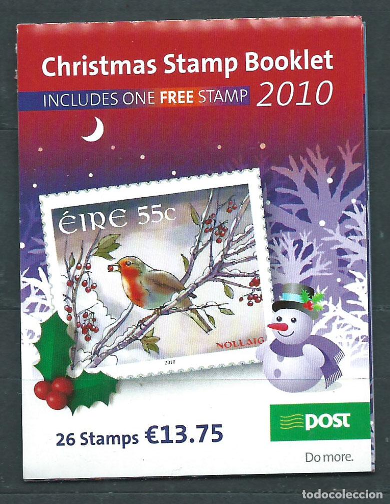 Timbres: Irlanda Correo 2010 Yvert 1960 Carnet ** Mnh Navidad