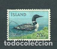 Timbres: Islandia - Correo 1967 Yvert 363 usado Ave