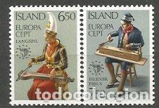 Sellos: Islandia - Correo 1985 Yvert 585/6 ** Mnh Europa