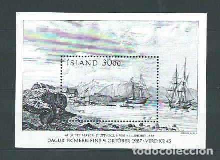 Sellos: Islandia - Correo 1987 Yvert 630 ** Mnh dia del Sello