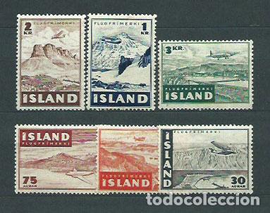 Timbres: Islandia - Aereo Yvert 21/6 ** Mnh
