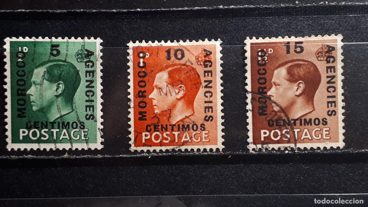 Sellos: MARRUECOS,- Ingl&eacute;s . A&Ntilde;O 1936. &deg;. YVERT 66/8