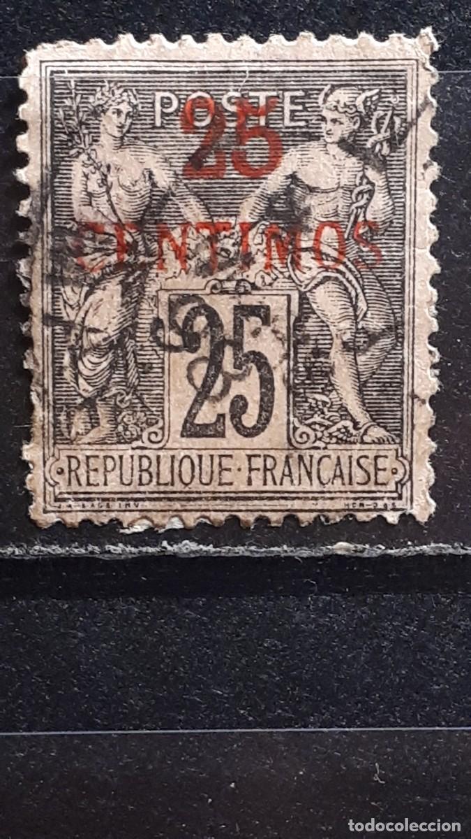 Sellos: MARRUECOS, franc&eacute;s. A&ntilde;o 1891. &deg;. YVERT 5