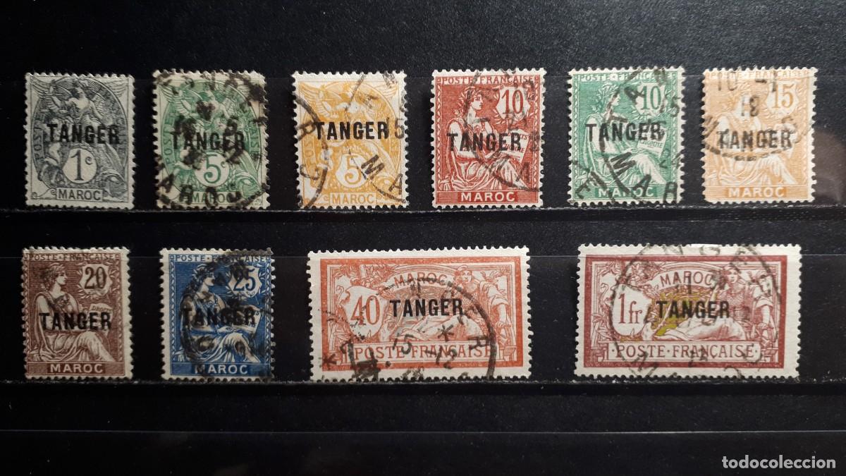 Sellos: MARRUECOS. A&Ntilde;O 1918. &deg;. YVERT 80, 83/9, 92, 95.