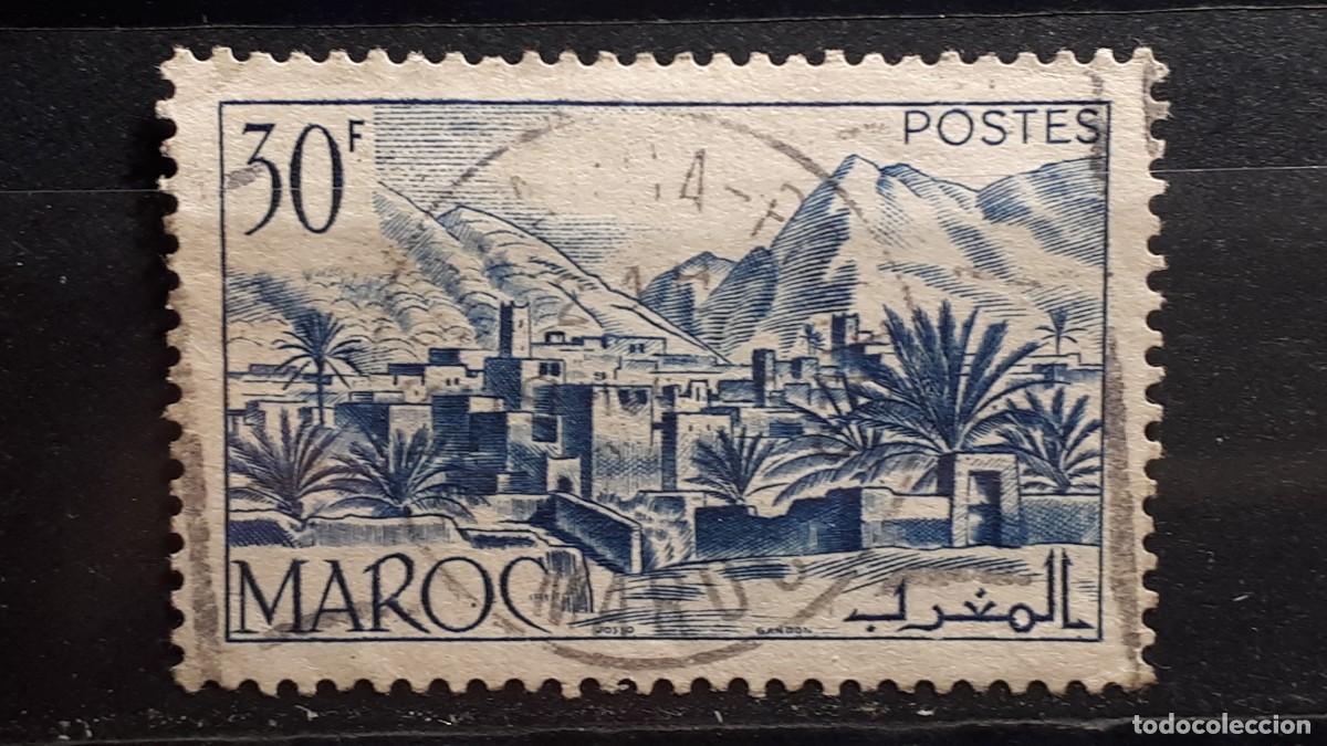 Sellos: MARRUECOS. OFIC. FRANCESA. A&Ntilde;O 1951. &deg;. YVERT 305