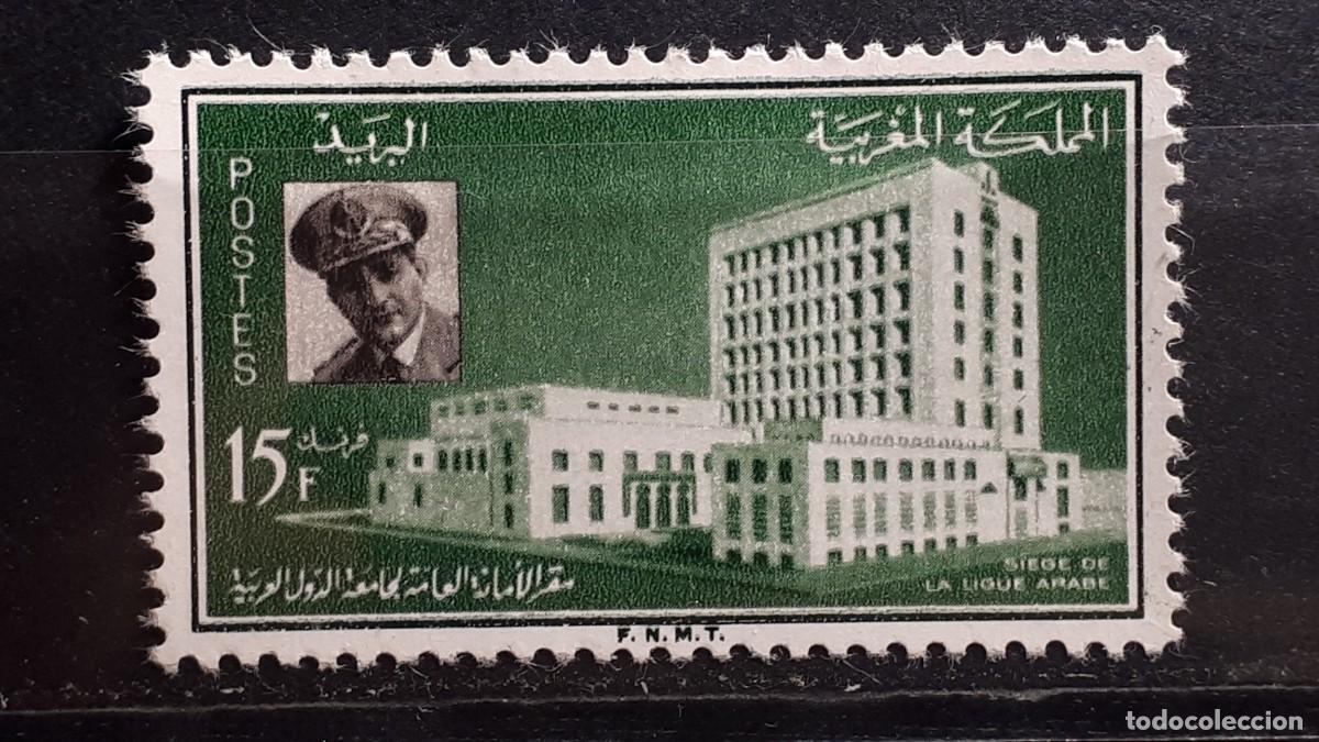 Sellos: MARRUECOS. ZONA SUR. A&Ntilde;O 1960. *. YVERT 410