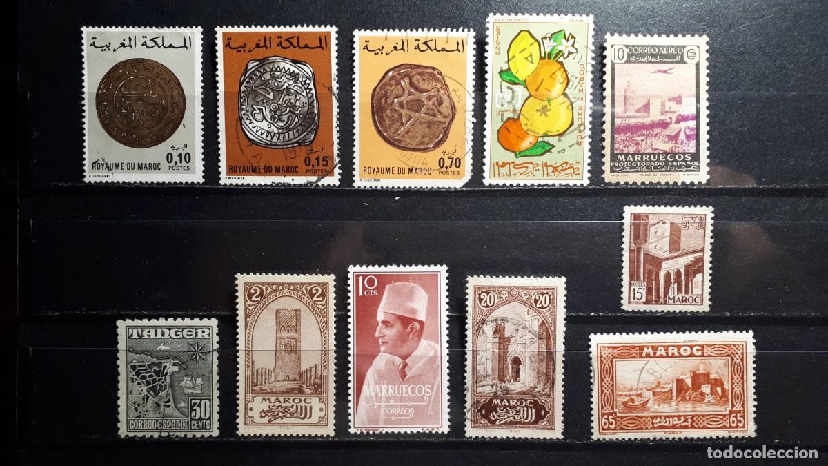 Sellos: MARRUECOS. &deg;. A catalogar.