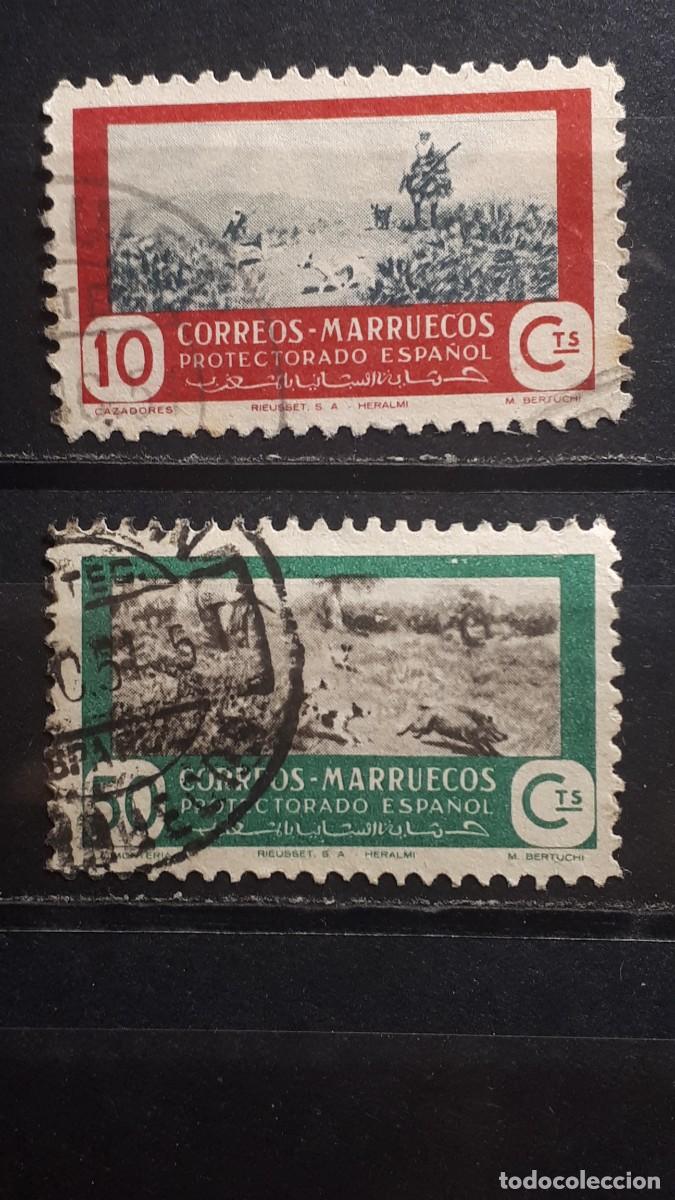 Sellos: MARRUECOS. A&Ntilde;O 1951. &deg;. Edifil 331/2