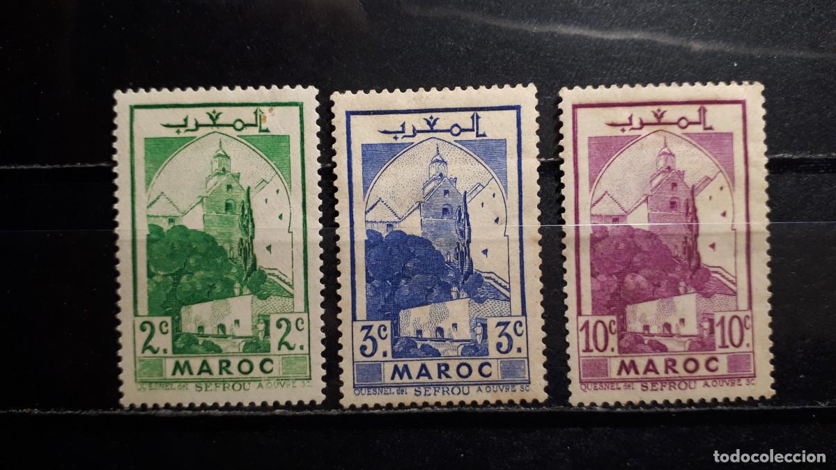 Sellos: MARRUECOS Franc&eacute;s . A&Ntilde;O 1939-42. *. Edifil 164/5, 67