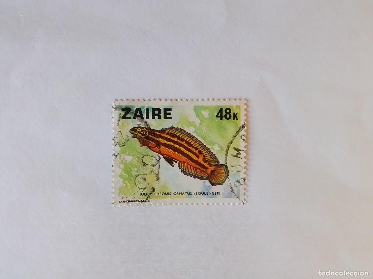 Sellos: &Aacute;FRICA ZAIRE SELLO USADO