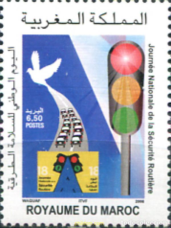 Sellos: 342990 MNH MARRUECOS 2006 DIA DE LA SEGURIDAD VIAL
