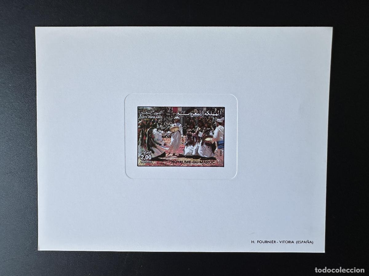 Sellos: Marruecos 1986 Mi. 1096 evento de lujo Folklore Artes populares danza