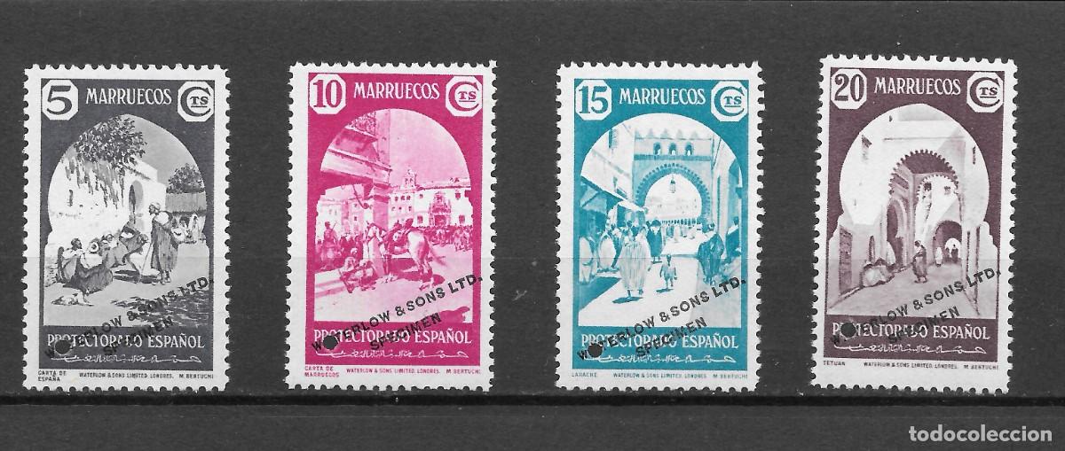 Sellos: ESPA&Ntilde;A (Marruecos) 1939-Prueba de color-Specimen- MNH** Leer