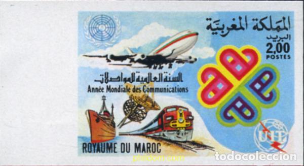 Sellos: 219663 MNH MARRUECOS 1983 A&Ntilde;O MUNDIAL DE LAS COMUNICACIONES