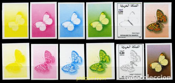 Sellos: 219538 MNH MARRUECOS 1985 MARIPOSAS