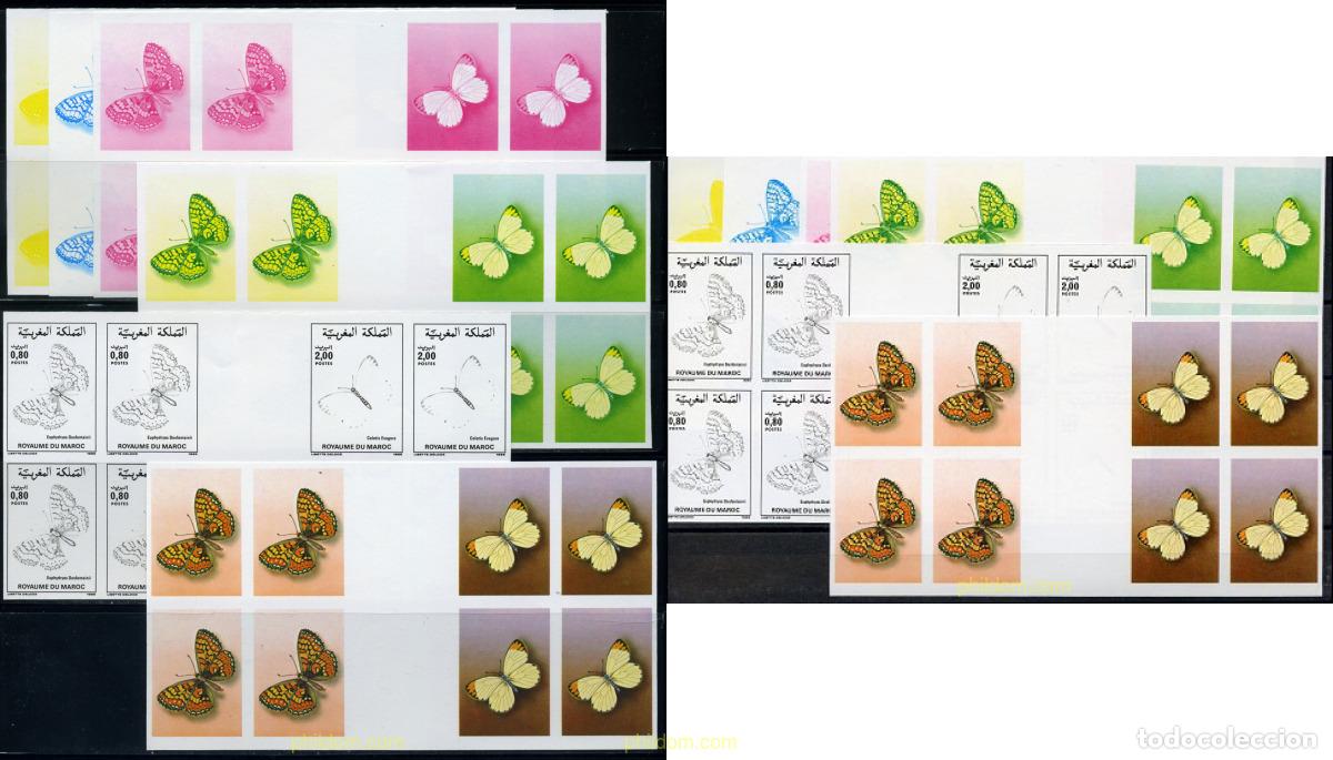 Sellos: 219585 MNH MARRUECOS 1985 MARIPOSAS