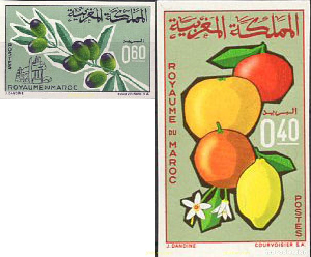 Sellos: 13507 MNH MARRUECOS 1966 PRODUCTOS AGRICOLAS