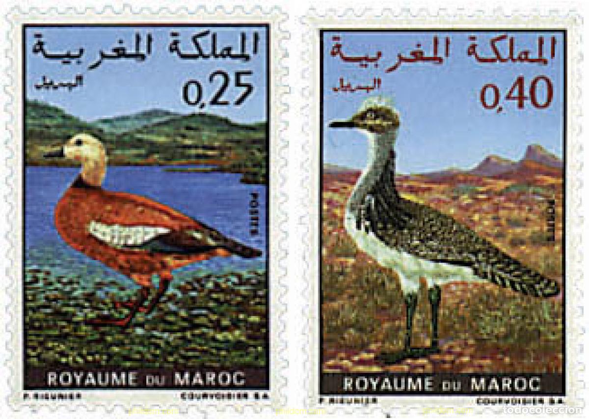 Sellos: 36770 MNH MARRUECOS 1970 AVES
