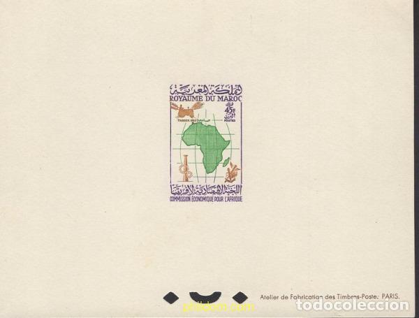 Sellos: 138150 MNH MARRUECOS 1960 REUNION DE LA COMISION ECONOMICA PARA EL AFRICA
