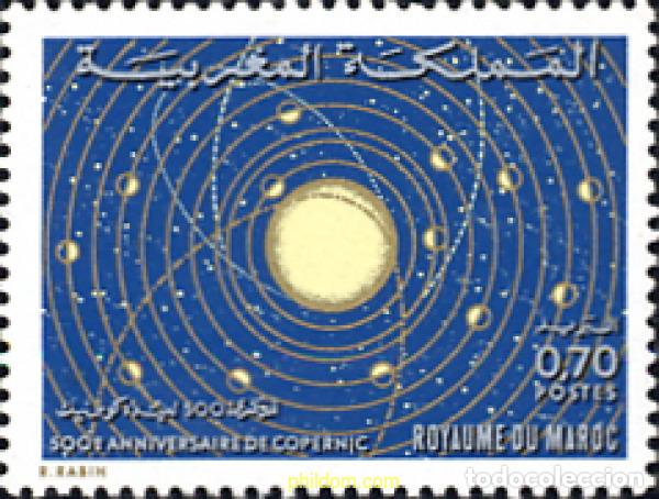 Francobolli: 53323 MNH MARRUECOS 1973 500 ANIVERSARIO DEL NACIMIENTO DE COPERNICO