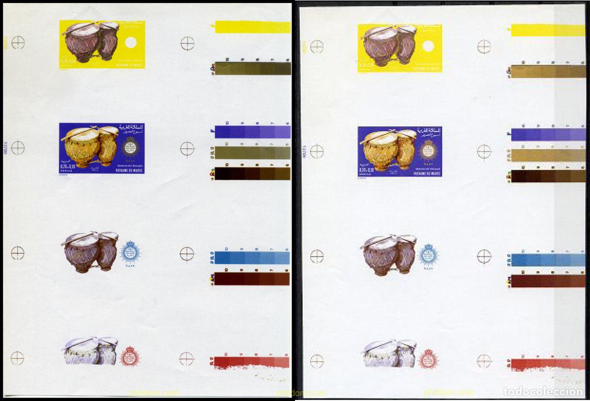 Francobolli: 218802 MNH MARRUECOS 1973 SEMANA DEL CIEGO