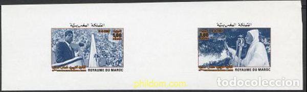 Timbres: 219480 MNH MARRUECOS 1987 40 ANIVERSARIO DEL DISCURSO DE TANGER
