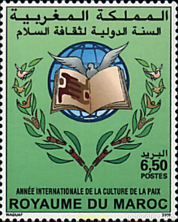 Stamps: 67710 MNH MARRUECOS 2000 A&Ntilde;O INTERNACIONAL DE LA CULTURA Y DE LA PAZ