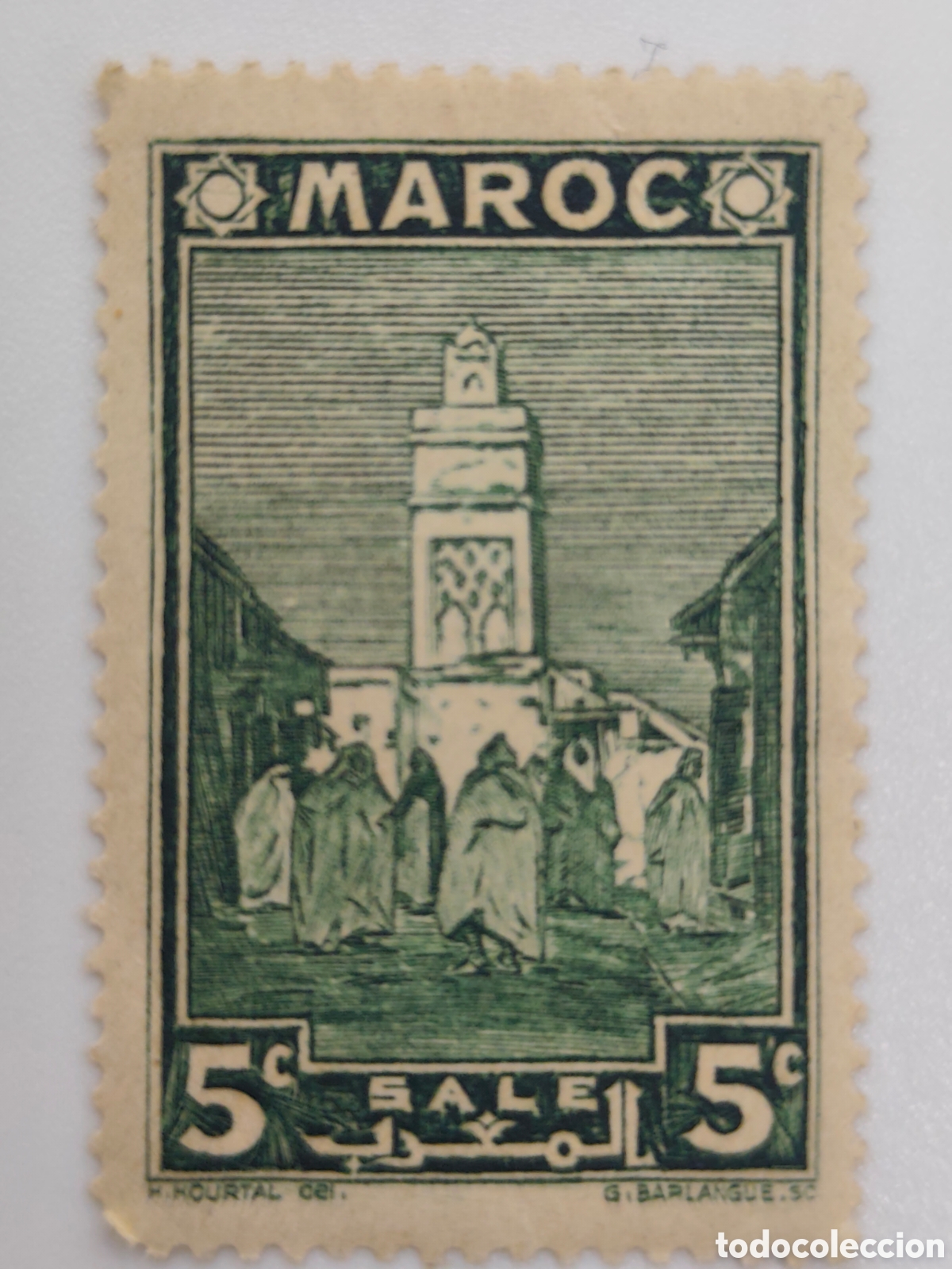 Sellos: SELLO POSTAL MARRUECOS 1939