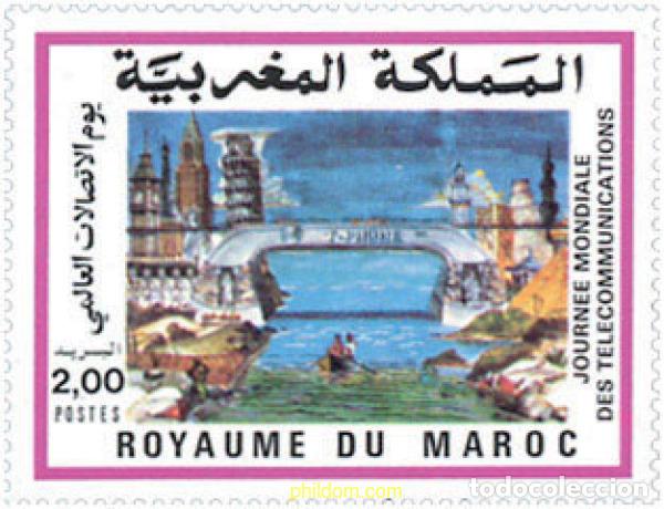 Sellos: 148039 MNH MARRUECOS 1989 DIA MUNDIAL DE LAS TELECOMUNICACIONES
